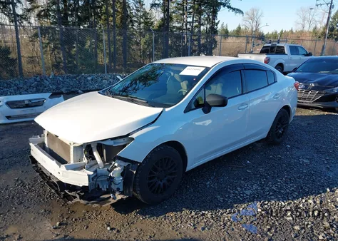 2017 Subaru Impreza 2.0I from USA, damaged, VIN 4S3GKAA64H3617588
